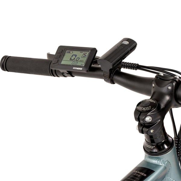 FitNord Ranger 200 Elmountainbike, grön (540 Wh batteri) 