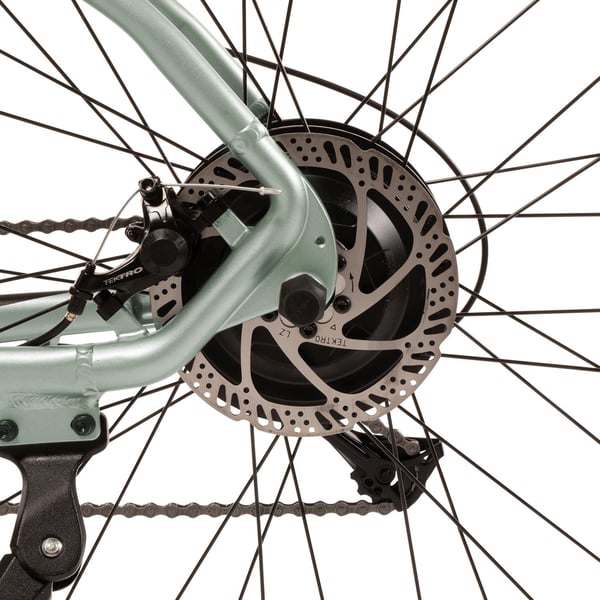 FitNord Ranger 200 Elmountainbike, mintgrön (540 Wh batteri)  med ytterligare ett års garanti