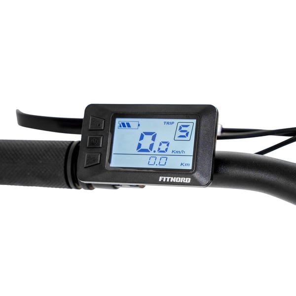 FitNord Ranger 200 Elmountainbike, svart (540 Wh batteri) 