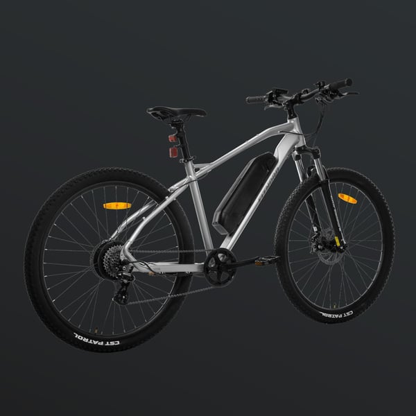 FitNord Ranger 200 Elmountainbike 2024, silver (540 Wh batteri)