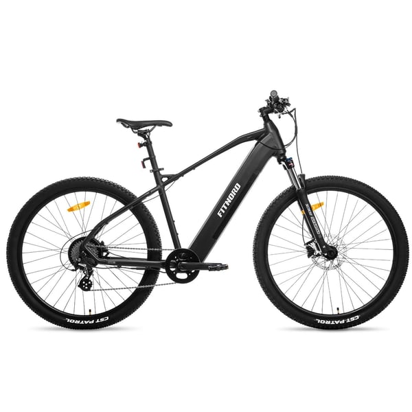 FitNord Ranger 300 Elmountainbike 2024, svart (720 Wh batteri)