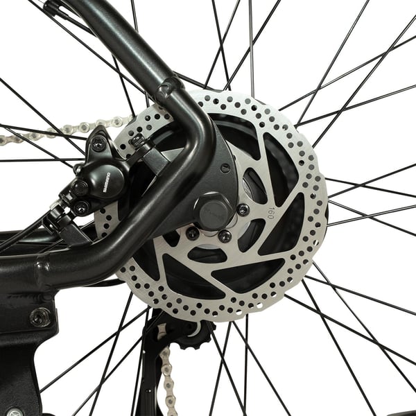 FitNord Ranger 300 Elmountainbike, svart (720 Wh batteri) 