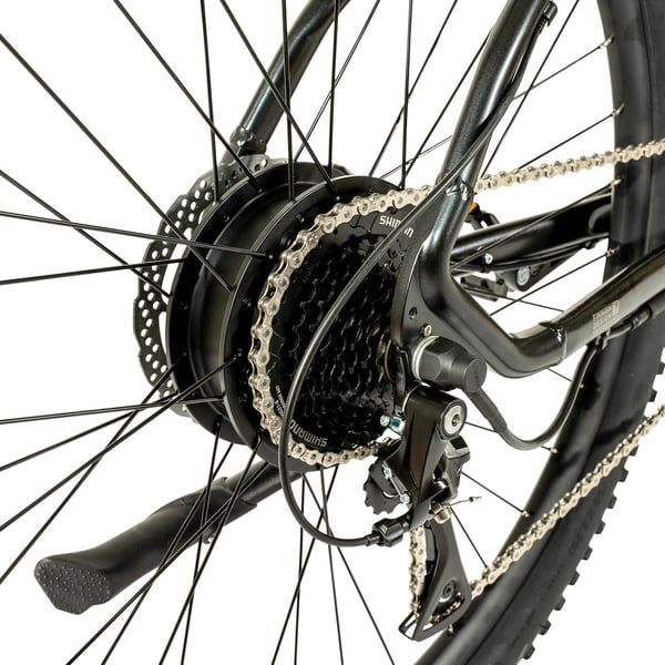 FitNord Ranger 300 Elmountainbike, svart (720 Wh batteri) 