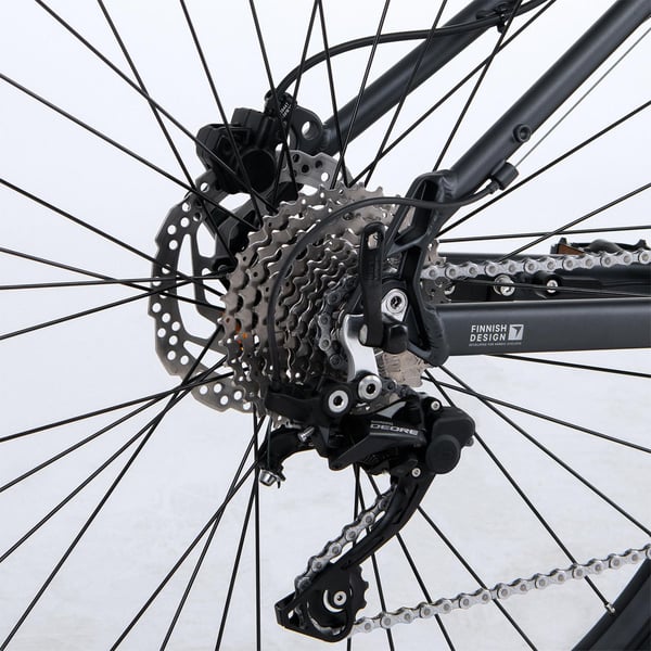 FitNord Ranger 500 Elmountainbike G2, svart