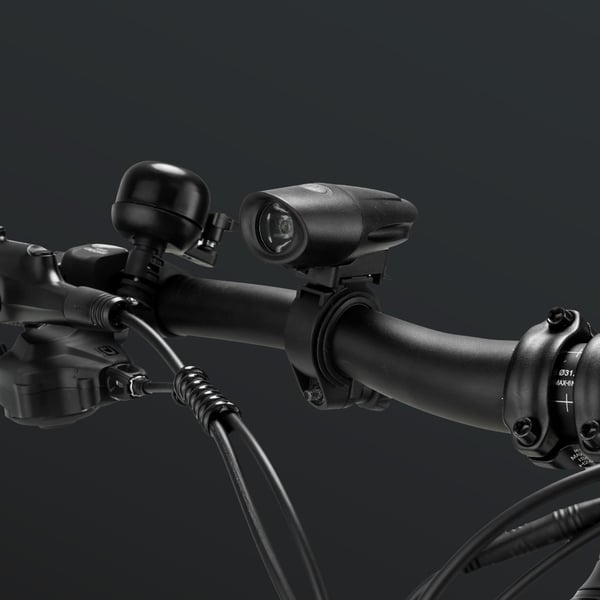 FitNord Ranger 700FS heldämpad Elmountainbike 2024, svart (720 Wh batteri)