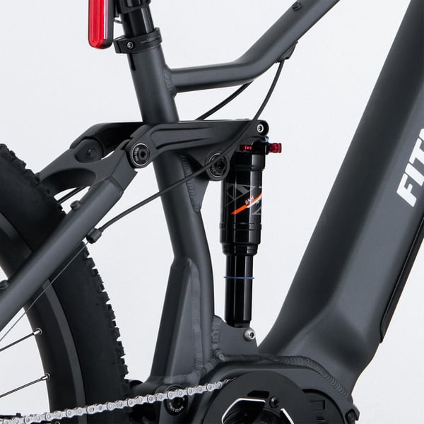 FitNord Ranger 700FS Elmountaincykel G2, svart