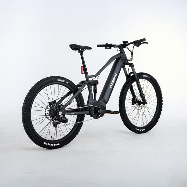 FitNord Ranger 700FS Elmountaincykel G2, svart