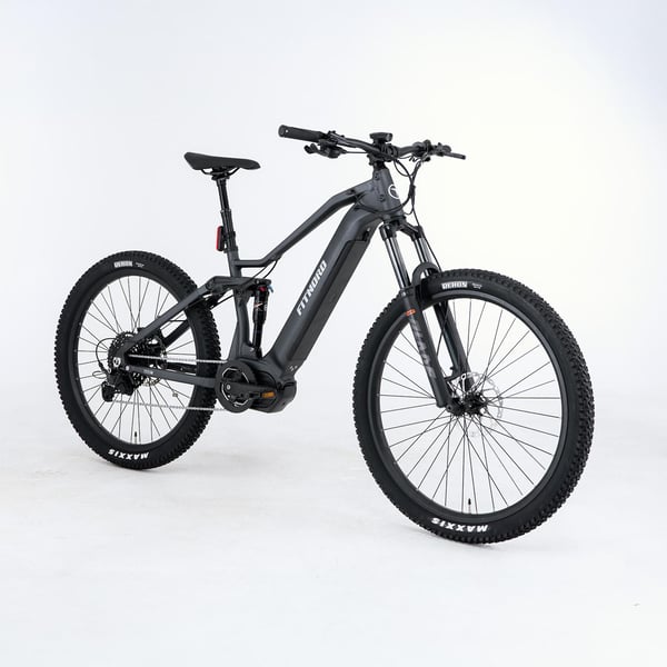 FitNord Ranger 700FS Elmountaincykel G2, svart