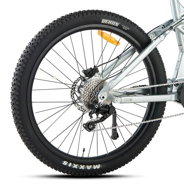 FitNord Ranger 700FS heldämpad Elmountainbike 2023, mintgrön (720 Wh batteri)