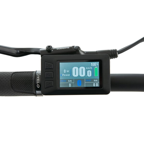 FitNord Ranger 700FS heldämpad Elmountainbike, svart (720 Wh batteri)