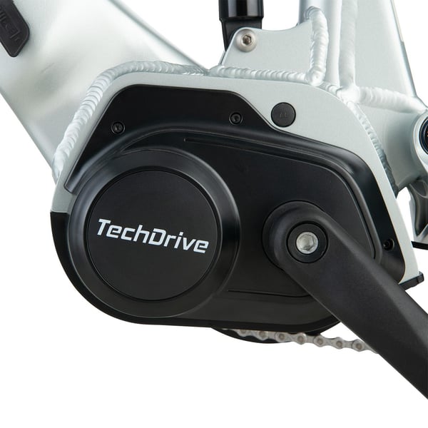 FitNord Ranger 700FS heldämpad Elmountainbike 2023, mintgrön (720 Wh batteri)