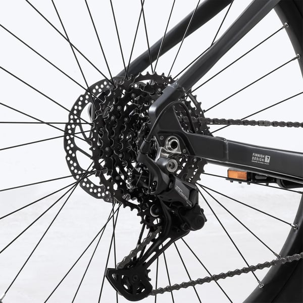 FitNord Ranger 800 Elmountainbike, grafit