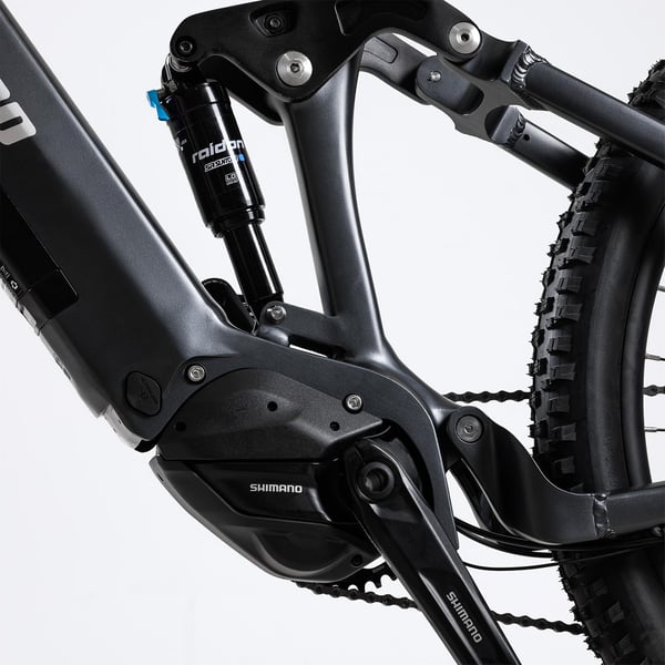 FitNord Ranger 800FS Elmountainbike, grafit
