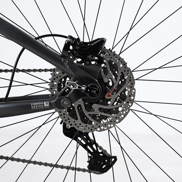 FitNord Ranger 800FS Elmountainbike, grafit