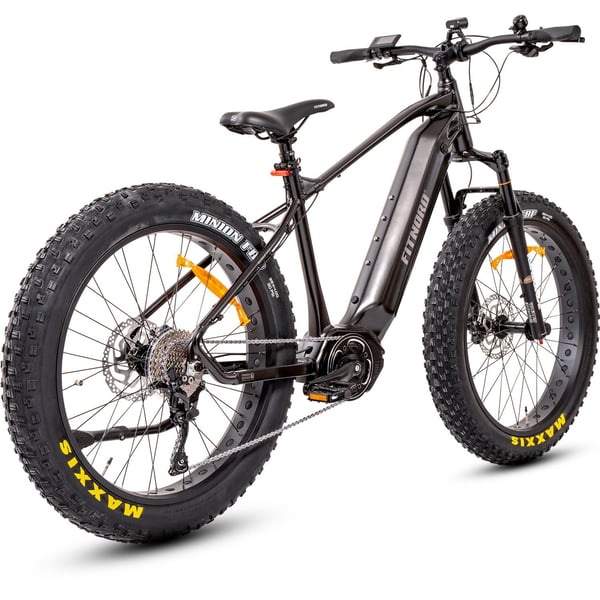 FitNord Rumble 1000 Elfatbike, svart (882 Wh batteri)  med ytterligare ett års garanti
