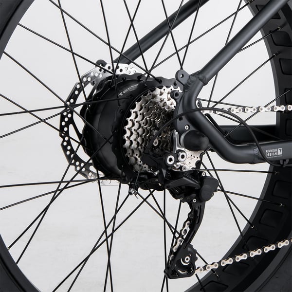 FitNord Rumble 300 Elfatbike G2, svart