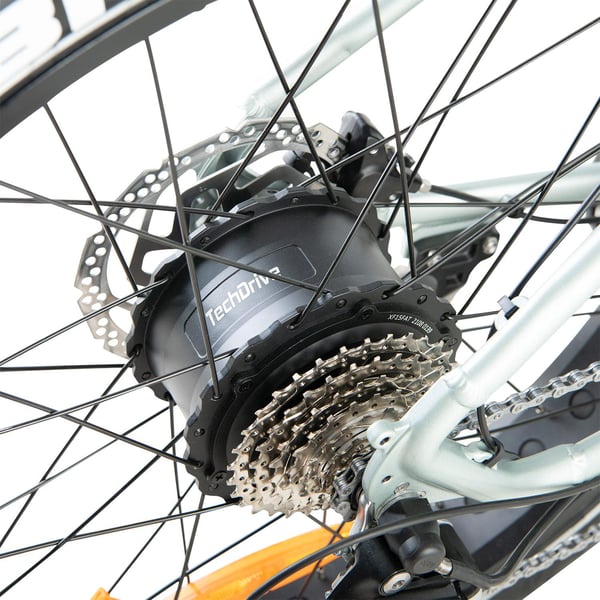 FitNord Rumble 300 Elfatbike, mintgrön (720 Wh batteri)  med ytterligare ett års garanti