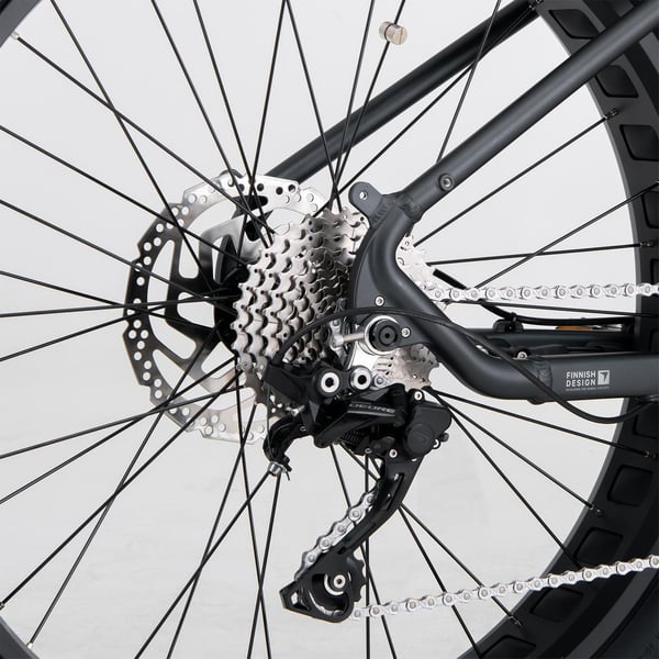 FitNord Rumble 500 Elfatbike G2, svart
