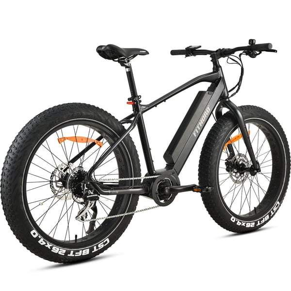 FitNord Rumble 500 Elfatbike, svart (720 Wh batteri)  med ytterligare ett års garanti