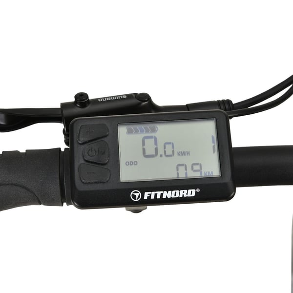 FitNord Rumble 500 Elfatbike, svart (720 Wh batteri)  med ytterligare ett års garanti