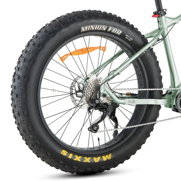 FitNord Rumble 900 Elfatbike, mintgrön (882 Wh batteri)  med ytterligare ett års garanti