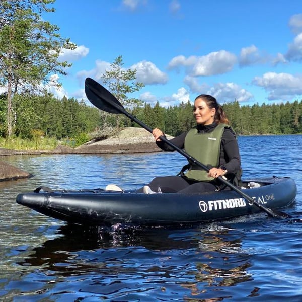FitNord paddel till kajak, 224 cm