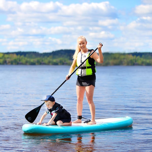 FitNord Aqua 300 SUP-brädsats, Svart/Blå