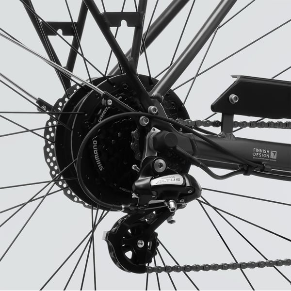 FitNord Venture 300 Elcykel G2, svart