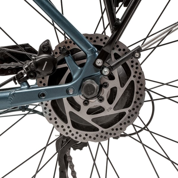 FitNord Venture 300 Elcykel, grafitgrå (720 Wh batteri) 