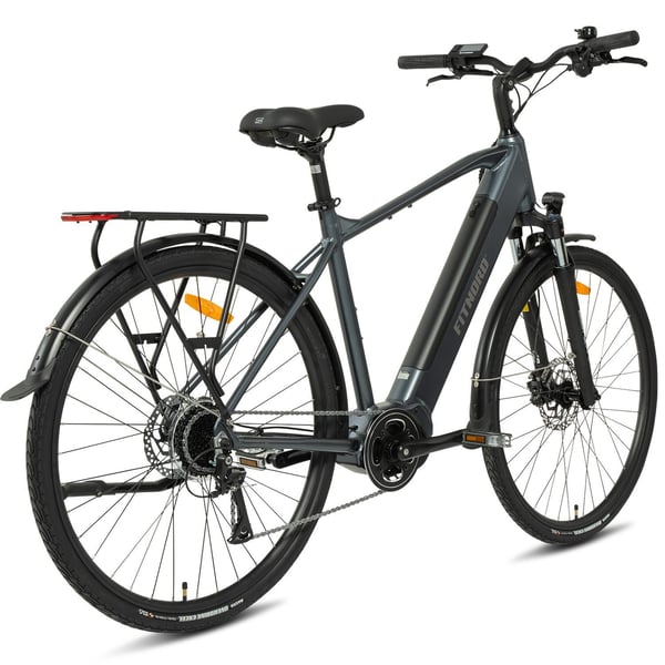 FitNord Venture 500 Elcykel, grafitgrå (630 Wh)  med ytterligare ett års garanti