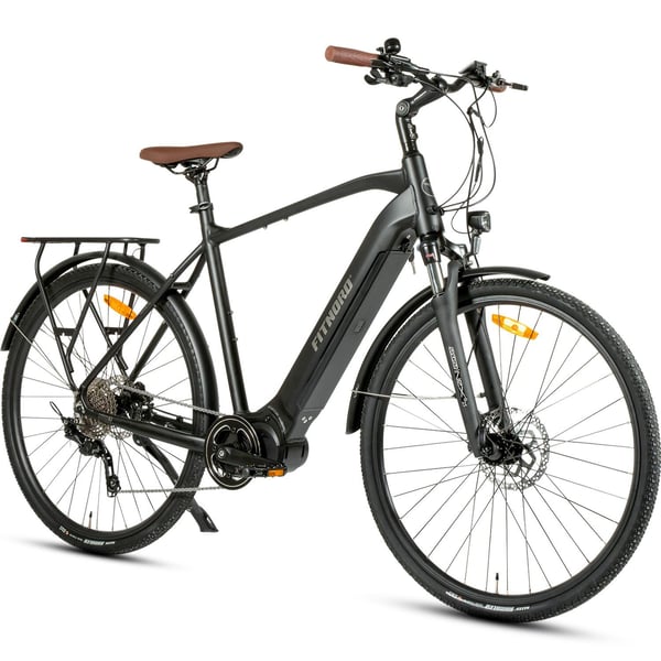 FitNord Venture 700 Elcykel, svart (720 Wh batteri)  med ytterligare ett års garanti
