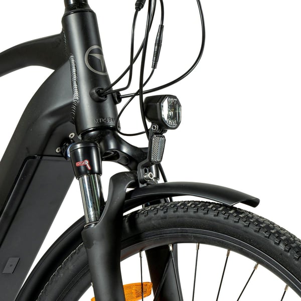 FitNord Venture 700 Elcykel, svart (720 Wh batteri)  med ytterligare ett års garanti
