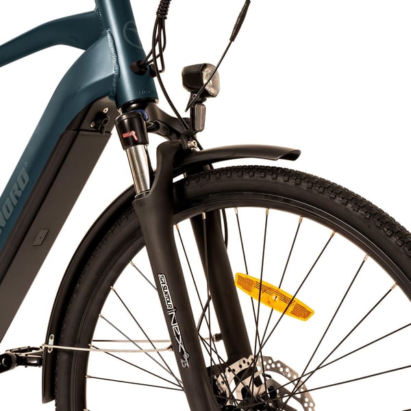 FitNord Venture 700 Elcykel, grafitgrå (720 Wh batteri)  med ytterligare ett års garanti