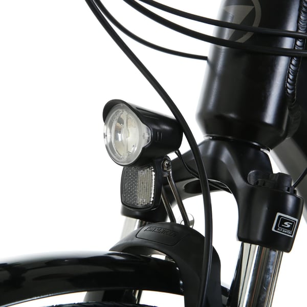 FitNord Venture 300 Elcykel, svart (720 Wh batteri)