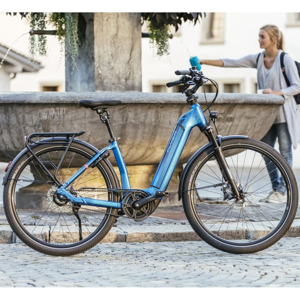 Flyer Gotour6 3.40 Elcykel, Jeans Blue Gloss
