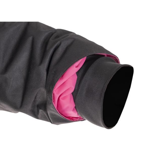 Snow Fox ICE-LITE värmeoverall hel för damer, svart/rosa