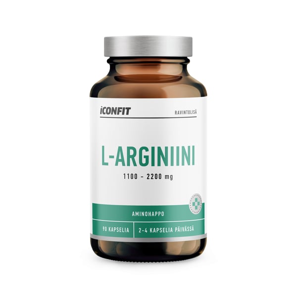 ICONFIT L-Arginine, 1100 mg, 90st — L-arginin