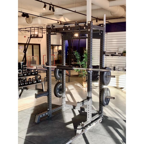 **DEMO** FitNord Half Rack GG Diamond Skivstångsställning