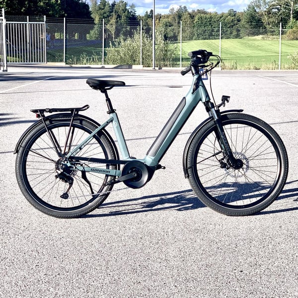 **DEMO STOCKHOLM** Winora Sinus 9 Wave i625 Wh 9–G Cues Elcykel 625Wh 46 cm