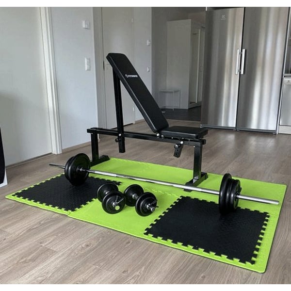 Hemmatränarens styrketräningsset 65 kg