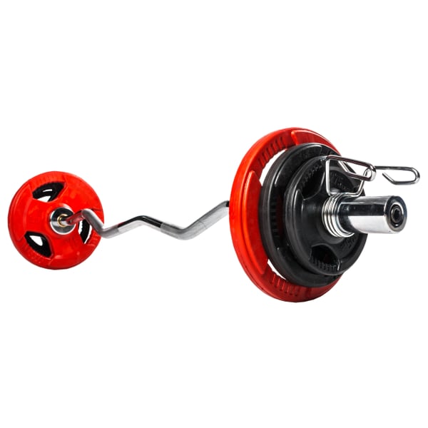 Vinkelstång 120 cm för 50 mm viktskivor (EZ-stång), FitNord