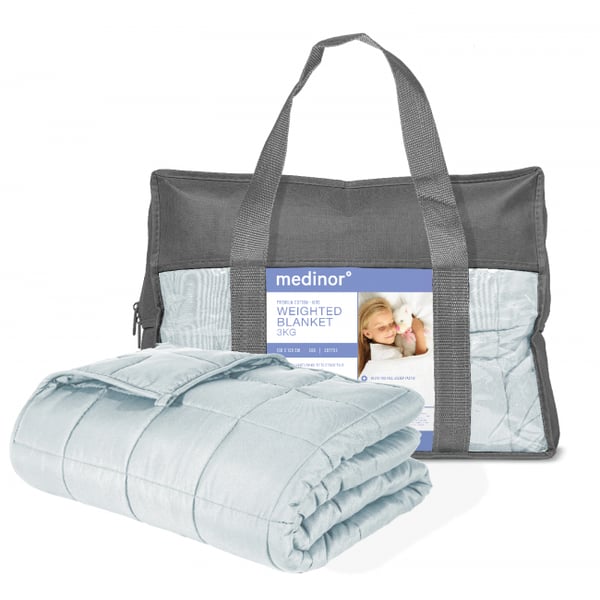 Medinor Tyngdtäcke för barn 3 kg, Bomull (100x150 cm)