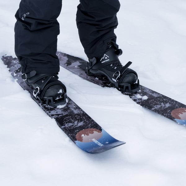 Nortrek Kitka 120 cm Glidsnöskor med bindningar