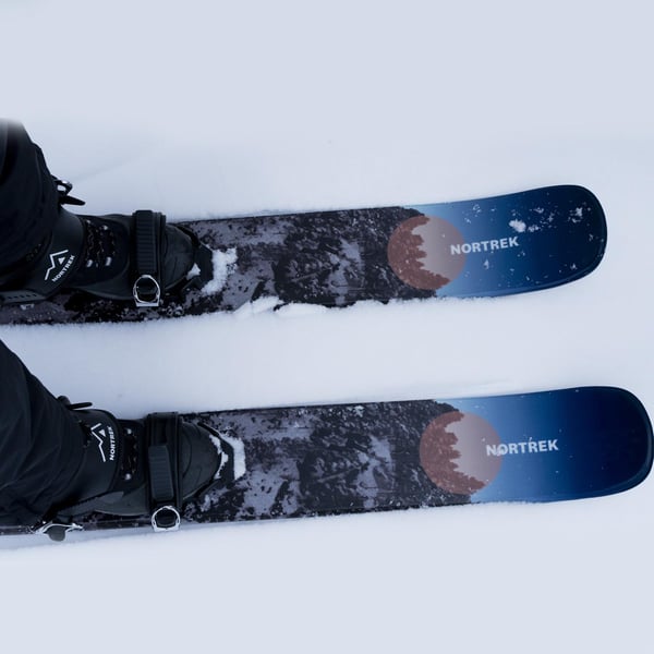 Nortrek Kitka 120 cm Glidsnöskor med bindningar