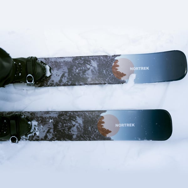 Nortrek Kitka 145 cm Glidsnöskor med bindningar