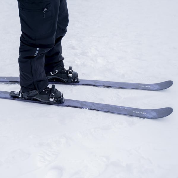 Nortrek Kitka 167 cm SE Glidsnöskor med stålkanter