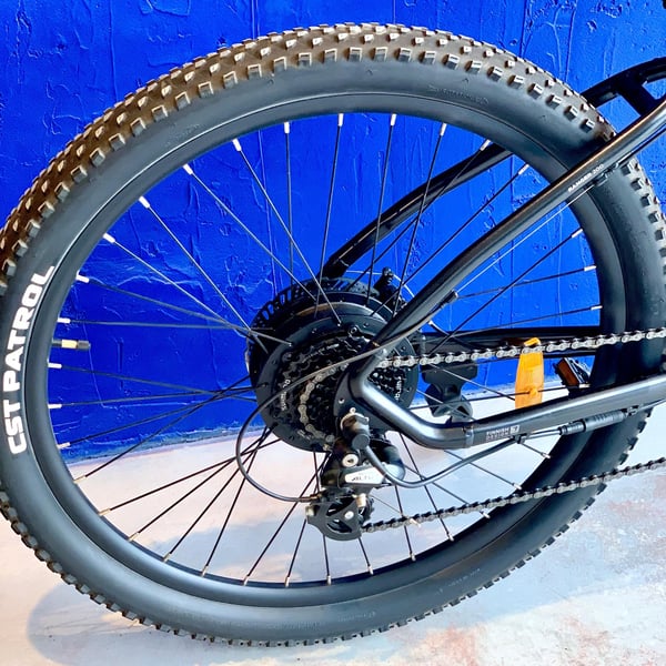 **DEMO STOCKHOLM** FitNord Ranger 200 Elcykel, Svart, 43 cm