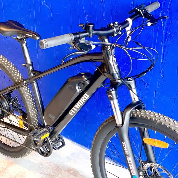 **DEMO STOCKHOLM** FitNord Ranger 200 Elcykel, Svart, 43 cm
