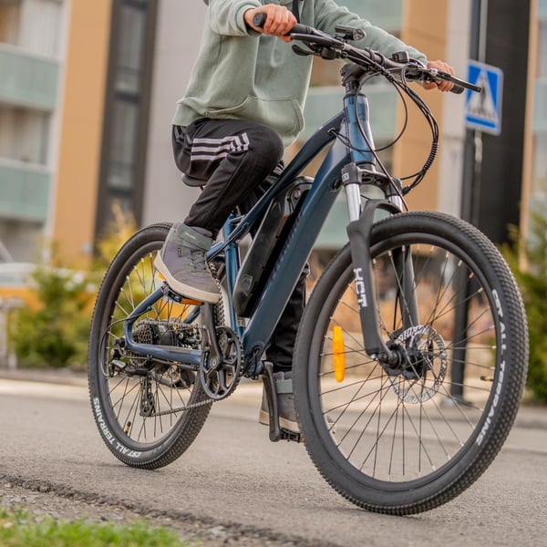 FitNord Ranger Jr Elmountainbike 2023, blå (360 Wh batteri)