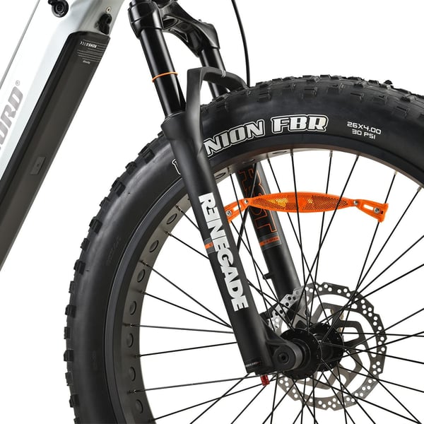 FitNord Rumble 1000 Elfatbike 2023, mintgrön (882 Wh batteri)